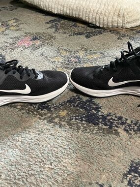 Nike Black and White Athletic Sneakers